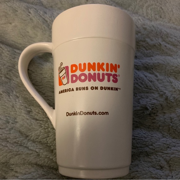 Vintage Dunkin Donuts Tall Mug 16 oz. 2012 Ceramic - Picture 1 of 5